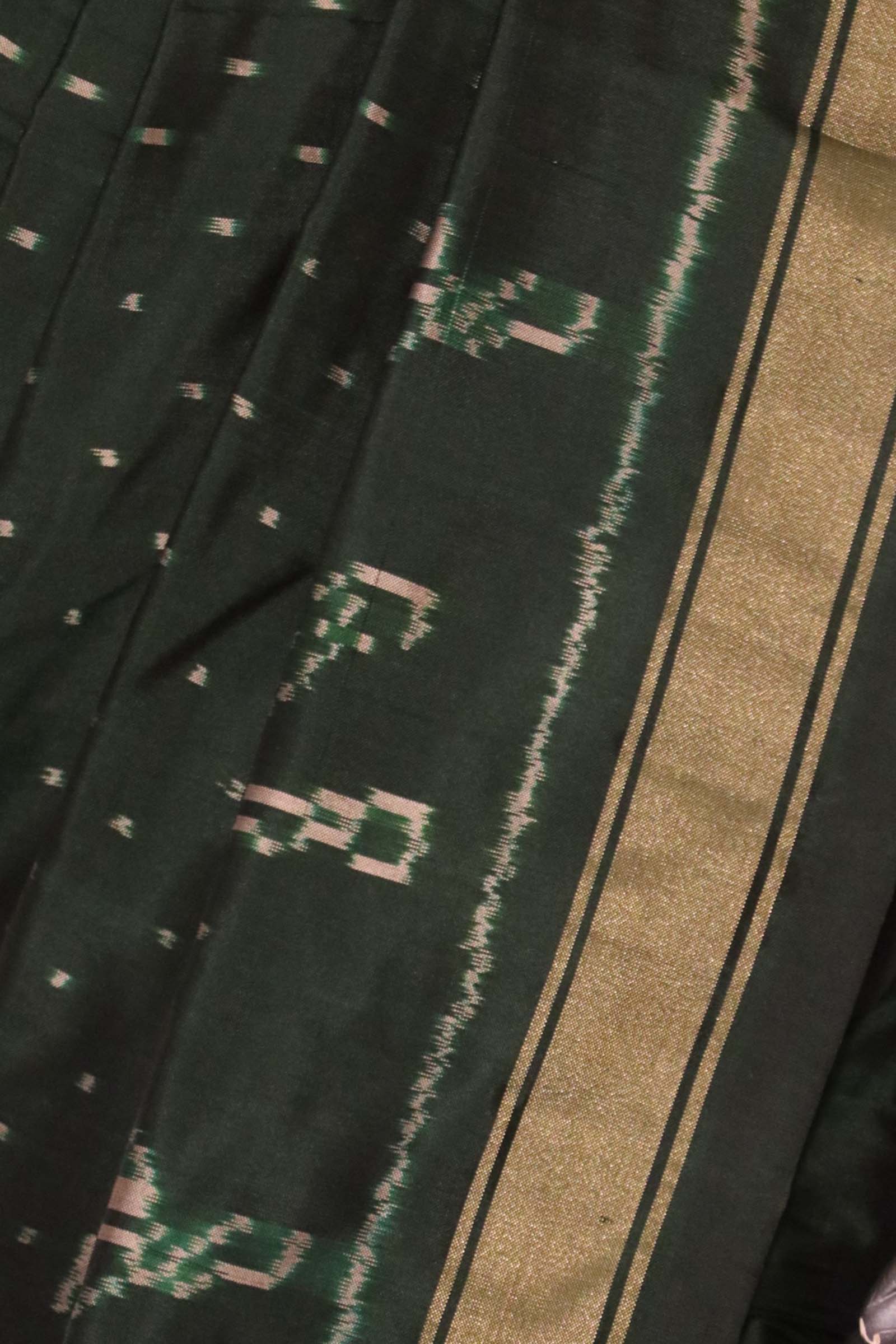 Pure Handloom Patola Ikat Silk Saree AL211722